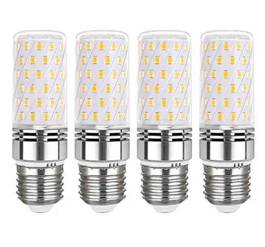 Lampadine Mais E27 LED 12W Luce Calda 3000K, 1450LM, Equivalente Alogena E27 100W, 360° Lu...