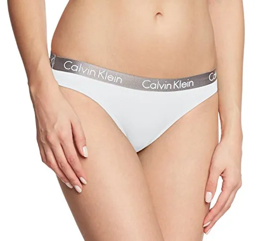 Calvin Klein underwear - RADIANT COTTON - BIKINI, Intimo da donna, bianco (white 100), L