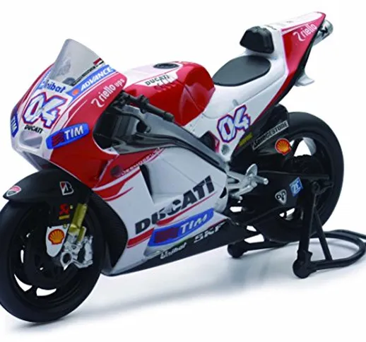 New-Ray S.R.L- 1:12 Ducati Desmosedici Dovizioso, Multicolore, 846099