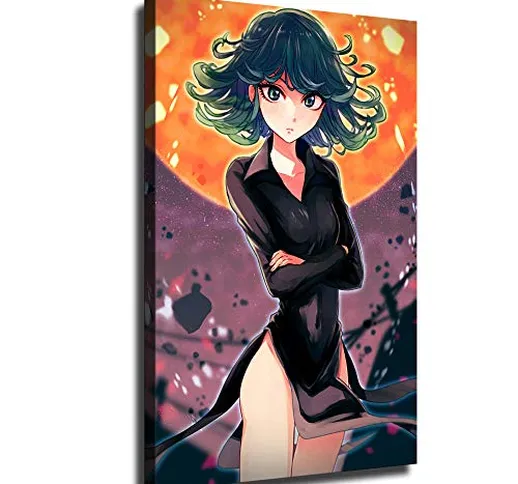 YuHui One Punch and The Green-haired Witch Poster artistico da parete con stampa moderna p...