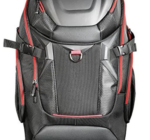 Lenovo GX40H42322 17.3" Notebook backpack Nero, Rosso borsa per notebook
