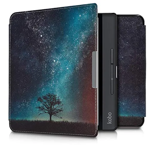 kwmobile Cover Compatibile con Kobo Forma - Custodia in Pelle PU - Flip Case per eReader -...