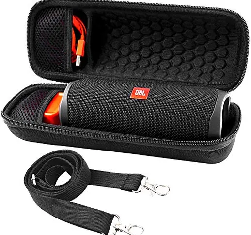 JBL Flip 5 - Custodia per altoparlante Bluetooth portatile, a nido d'ape