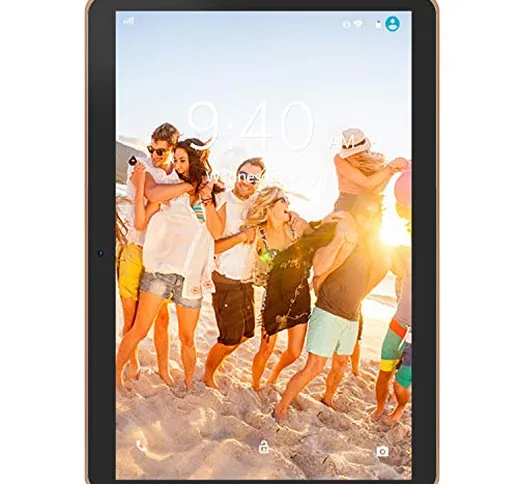 4G LTE Tablet con Display 10" YOTOPT Android 9.0 Tablet PC 64 GB Espandibili, 4 GB RAM, Ty...