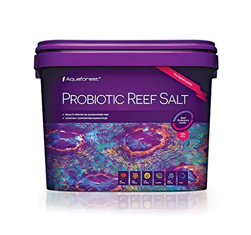 Aquaforest, Probiotic Reef Salt 10kg, Sale probiotico per acquario marino
