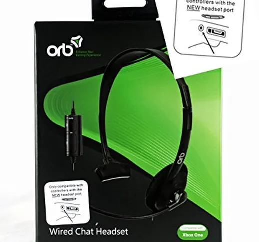 ORB Compatible Wired Chat Headset for Xbox 360