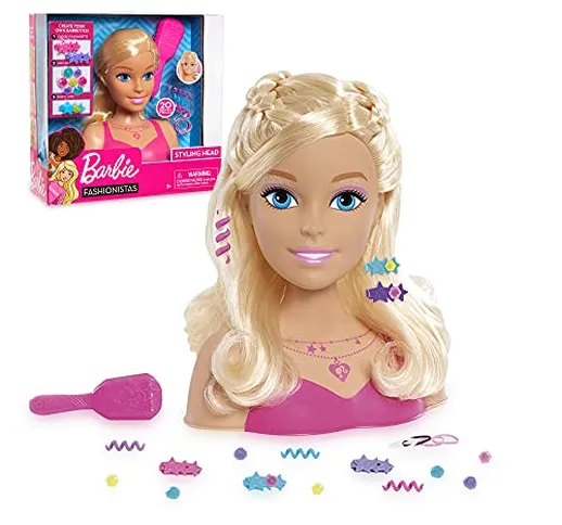 Grandi Giochi BAR28000, Barbie Fashionistas Styling Head