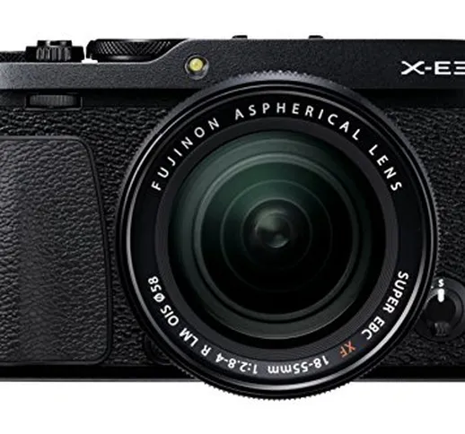 Fujifilm X-E3 KIT XF 18-55 mm Fotocamera Digitale 24 MP, Sensore CMOS X-Trans III APS-C, S...