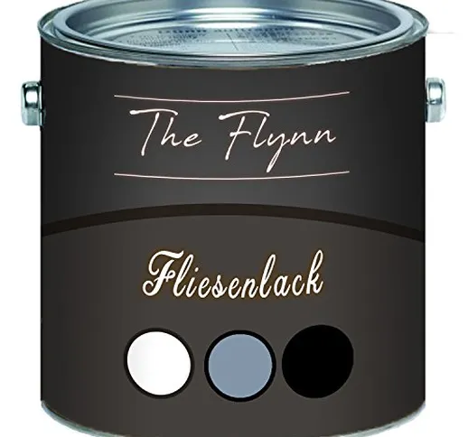 The Flynn - Vernice per piastrelle di alta qualità, colore: bianco, nero, crema, grigio an...