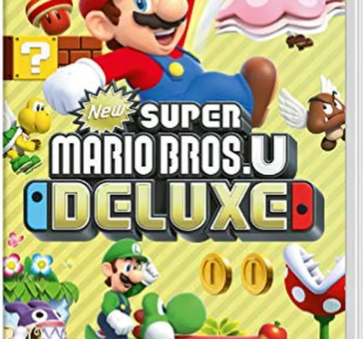 New Super Mario Bros. U Deluxe - Videogioco Nintendo - Ed. Italiana - Versione su scheda