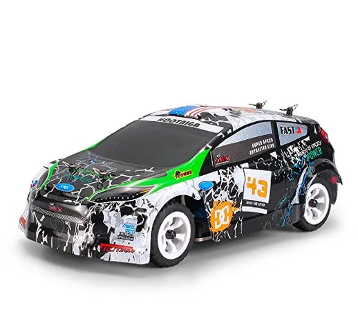 BeesClover WL-toys K989 1:28 RC Auto 2.4G 4WD Spazzolato Motore 30KM/H Alta Velocità RTR R...