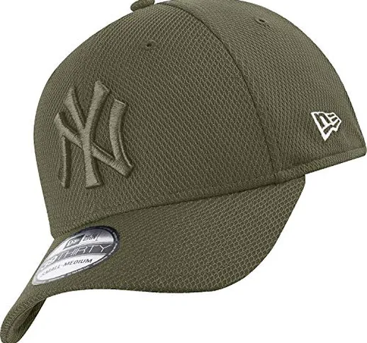 New Era York Yankees 39thirty Stretch cap Diamond Era Tonal Olive - S-M