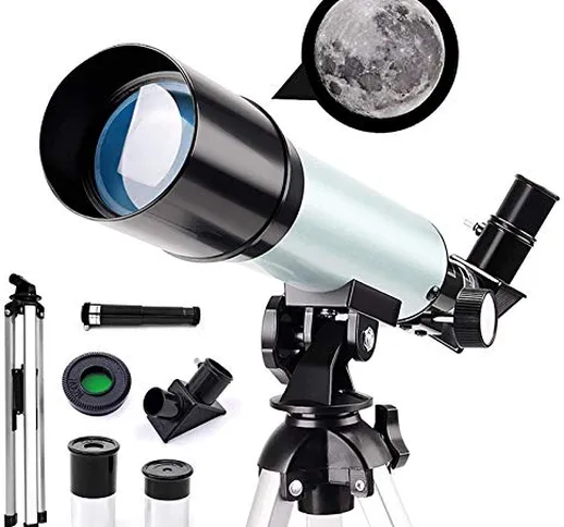 Regalo per principianti Telescopio astronomico, telescopio catadiottrico per bambini da 50...