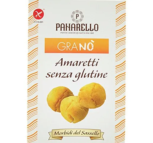 Panarello Granò Amaretti senza Glutine - 5 confezioni da 200 g