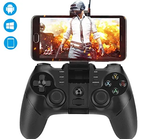 Controller PS3, Achort Bluetooth Gamepad Wireless Ricaricabile USB Joystick 2.4G per iOS,...