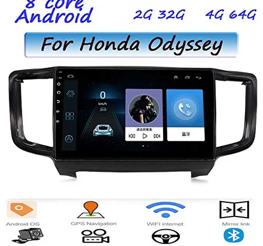 LHWSN DSP Android Car Stereo 10" IPS Schermo Autoradio Navigazione GPS 8 Cores per Honda O...