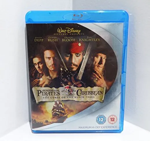 The Pirates Of The Caribbean - The Curse Of The Black Pearl (2 Blu-Ray) [Edizione: Paesi B...