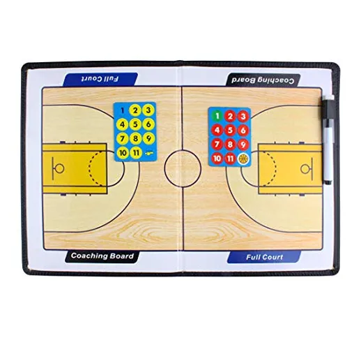 Andux Zone Basket/Calcio Allenatore Magnetico Pensione addestramento tattico con Un Pennar...