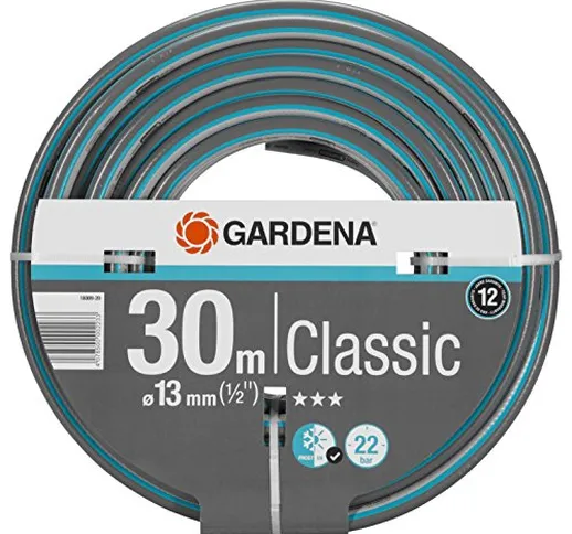 Tubo GARDENA Classic da 13 mm (1/2"), 30 m: Tubo da giardino universale, pressione di scop...
