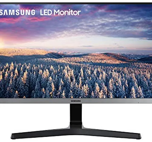 Samsung S24R350 Monitor per PC 24 Pollici, Risoluzione 1920 x 1080, Full HD, 75 Hz, Freesy...