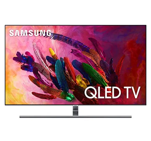 Samsung Tv Qled 65 Pollici Q7Fn Serie 7, Televisore Smart 4K Uhd, Hdr, Wi-Fi, Qe65Q7Fnatxz...