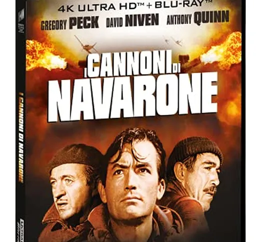 I Cannoni Di Navarone "4Kult" (Bd 4K + Bd Hd) + Card Da Collezione (2 Blu Ray)