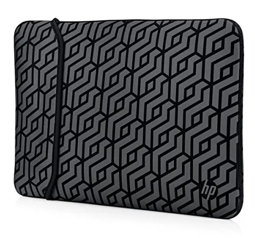 HP Custodia Sleeve Reversibile in Neoprene per Notebook fino a 14", Nero