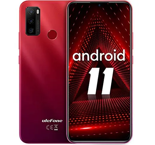 Cellulari Offerta Ulefone Note 10 Smartphone 2021 Android 11, 32GB ROM 128GB Espandibili,...