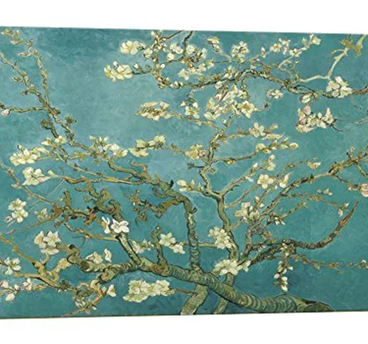 Stampe su Tela Mandorlo in Fiore da Vincent Van Gogh della Parete di Arte, pitture a Olio...