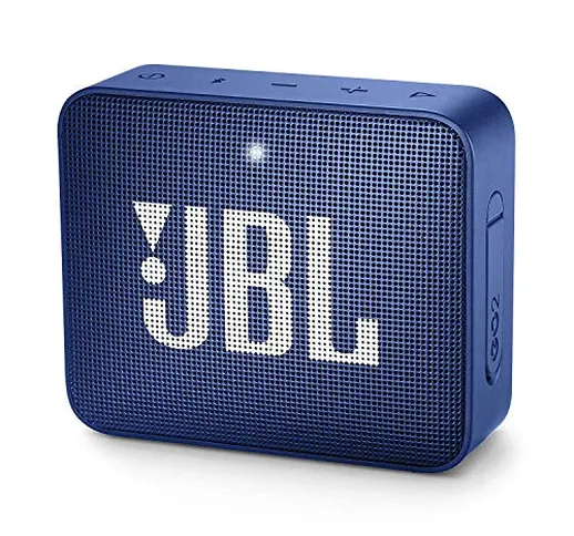 JBL GO 2 Speaker Bluetooth Portatile, Cassa Altoparlante Bluetooth Impermeabile IPX7, Con...