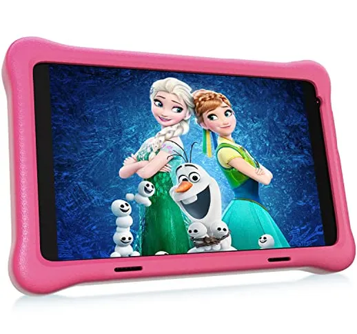Hyjoy Tablet per Bambini, 8 Pollici Android 10.0 Tablet Kid, RAM 2GB ROM 32GB, Display IPS...