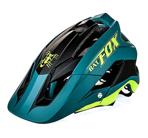 Zeroall Casco Bici Casco da Bicicletta 56-62cm Dimensioni Regolabili Donna Uomo Mountain B...