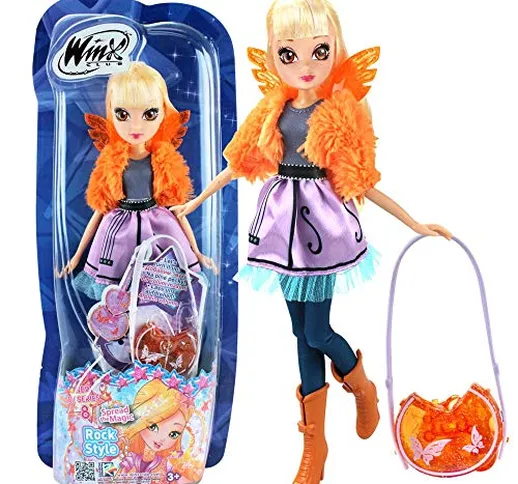 Winx Club Stella | Rock Style Bambola Stagione 8 | Popstar con la Chitarra