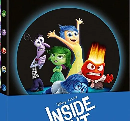 Inside Out 2015 3D Bluray Steelbook
