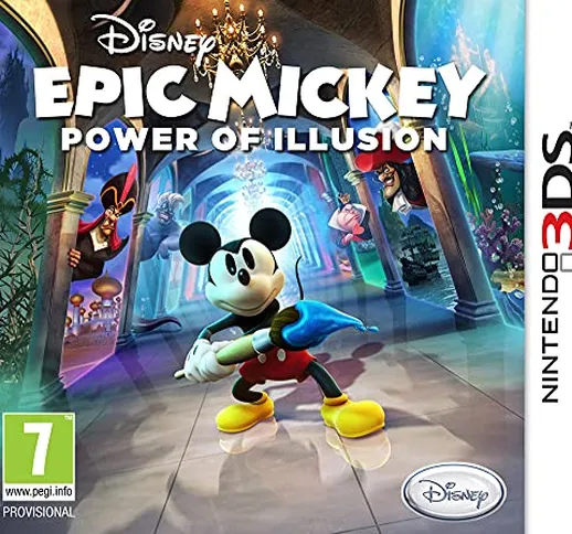 Disney Epic Mickey : Power of Illusion - Nintendo 3DS - [Edizione: Francia]