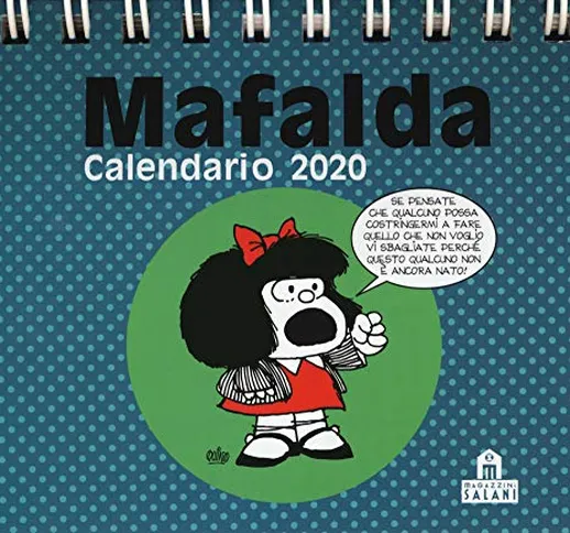 Mafalda. Calendario da tavolo 2020