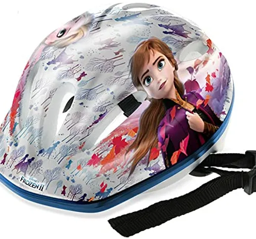 Dino Bikes Disney Princess - Casco da bicicletta da ragazza, con licenza Frozen, Cascof HE...