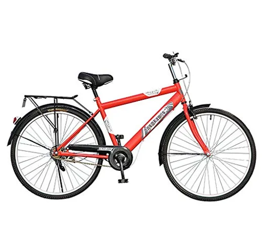 YunYoud Bicicletta da 26 Pollici Telaio Uomo Bici Unisex per Adulti Montagna Patrol Bike C...