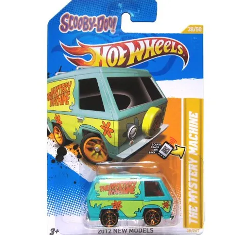 SCOOBY-DOO! THE MYSTERY MACHINE Hot Wheels 2012 New Models Series #38/50 Scooby Doo Myster...