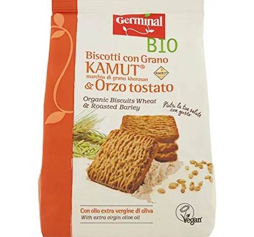 Germinal Bio Biscotti Kamut e Orzo Tostato - 250 g