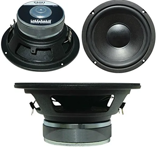 SUBWOOFER CIARE CS201 CS 201 DA 60 + 60 WATT RMS E 180 + 180 WATT MAX DA 8" 20,00 CM 200 M...