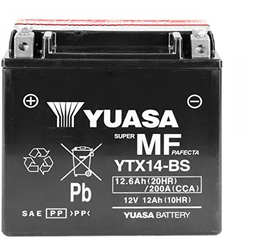YUASA - BATTERIE YUASA YTX14-BS 12V12A