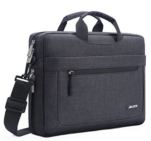 MOSISO Laptop Borsa a Spalla Compatibile con MacBook PRO/Air 13 Pollici, 13-13,3 Pollici N...