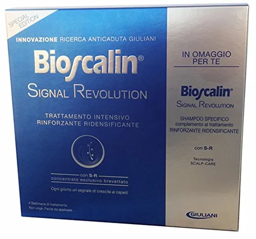 Bioscalin Signal revolution trattamento + shampoo