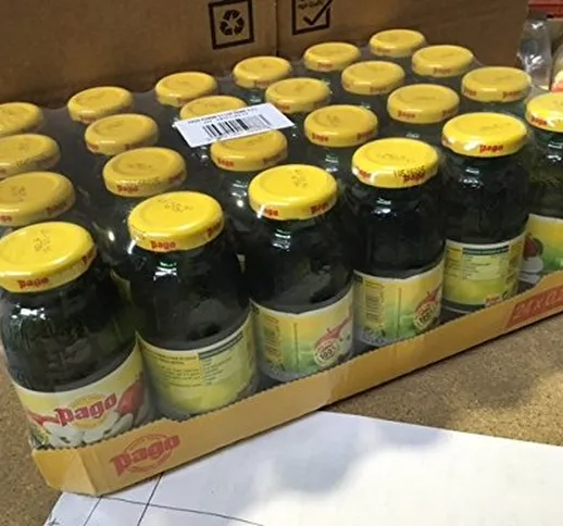 Pago succo alla MELA cl 20 x 12 bottiglie in vetro succo di frutta