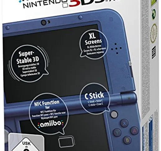 New Nintendo 3DS XL metallic blau(TN Variant) - [Edizione: Germania]