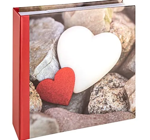 Walther Design Hearts III - Album per 200 Foto 10 x 15 cm, Multicolore