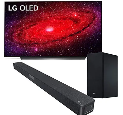 LG OLED TV AI ThinQ OLED65CX6LA.APID, Smart TV 65'', Processore α9 Gen3 con Dolby Vision I...