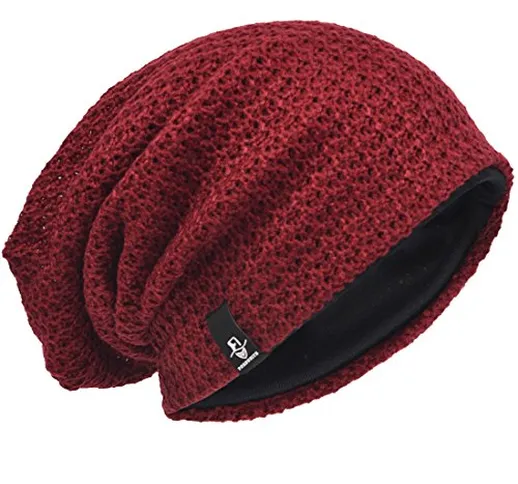 VECRY Berretto Slouch Beanie Cappelli Invernali Estate Berretti in Maglia Cappelli da Uomo...