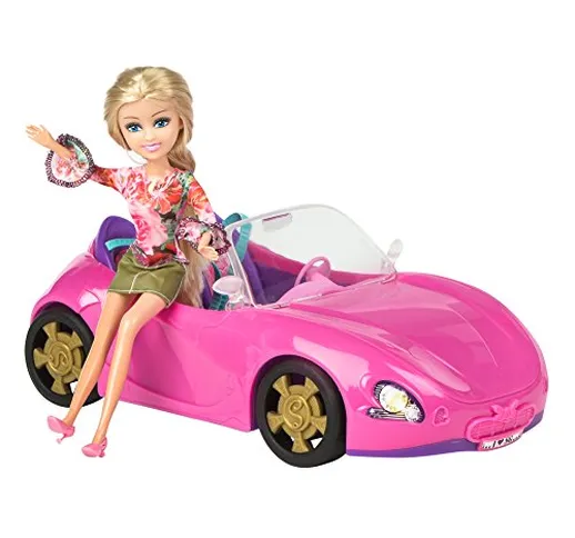 COLORBABY – Bambola Sparkle Girlz & Auto Cabrio, 44850